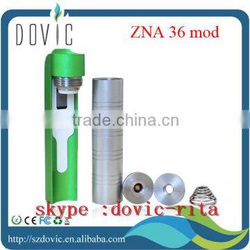 New Innovation beautiful view chip e cig zna 36 mod ZNA 36