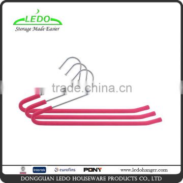 Anti-Slip Foam Hanger For Trousers Pink/.