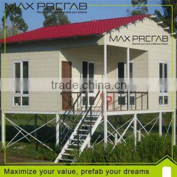 Russia Hot Sale Easy Installation Prefab Light Steel Villa