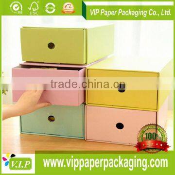 2016 ALIBABA CHINA BSCI COLOR SHOE BOX FOR WHOLESALE