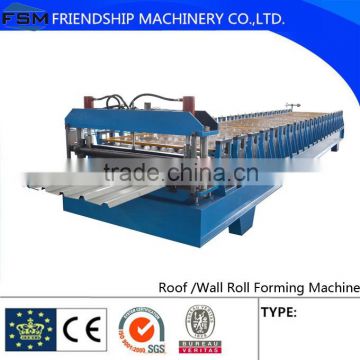 Galvanized / Color Steel Roof/Wall Roll Forming Machine,Single layer