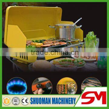 Portable and smokeless barbecue tool set