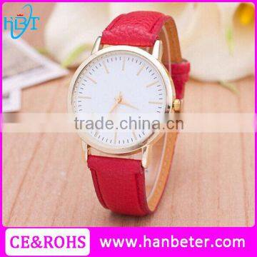 2015 Hot sell wrist watch woman with Japan movement