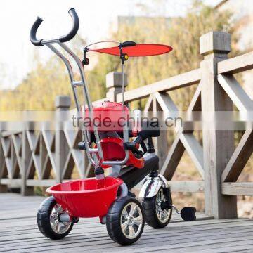 20125 Baby Tricycle CC902 With 3 Point Belt, U Shape Frame Keep Your Baby Safe and Suitbale Pass En71 photo-6