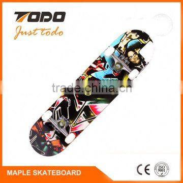Wholesale 5 Inch 100% Ful Aluminum Truck Bamboo Skateboard Deck photo-6