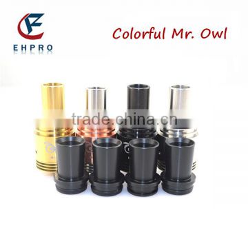 Alibaba express china top ten selling products Rebuildable Atomizer ehpro mr owl rda ib black color stainless