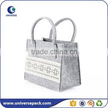 wool felt fabric bags for shopping