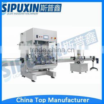 SPX Automatic Liquid Filling Machine and Capping Machine For Mineral Water/ Sauce/ Shampoo