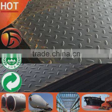 A36 Mild Steel Hot Rolled Stock 8mm thick price of checkered plate