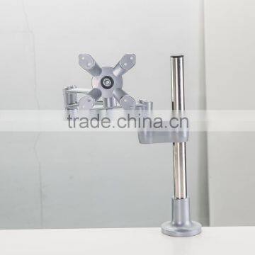 360 Degree Space Controller LCD Monitor Mount no Gas Spring With Pole up and Down Switch Monitor Arm photo-2