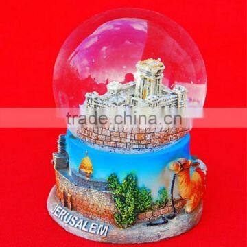 israel Templ of Jerusalem custom Snow globe