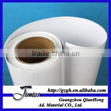 advertising pvc matte white vinyl fabric