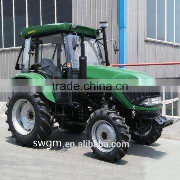 High quality DQ704 70HP 4WD Agricultural farm tractor with Air conditioning cabin for sale