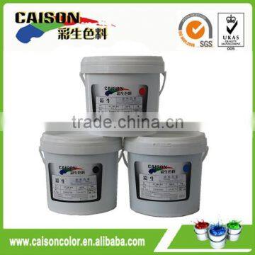 Fluorescent Royal Blue pigment paste for polyester textile bag tinting