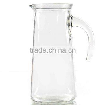 1L Clear Essential Glass Jug With Handle