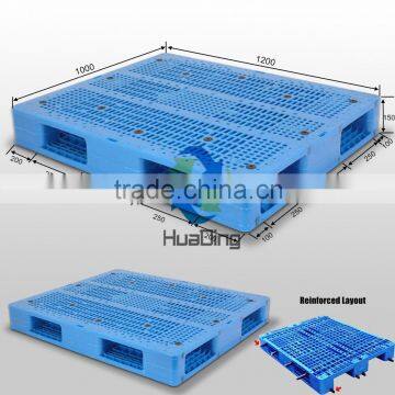 Best price double side standard size plastic pallet 1200x1000                        
                                                                                Supplier's Choice