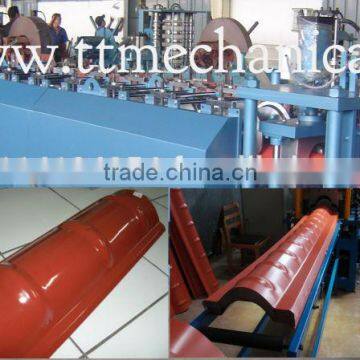 Ridge capp rollforming machine