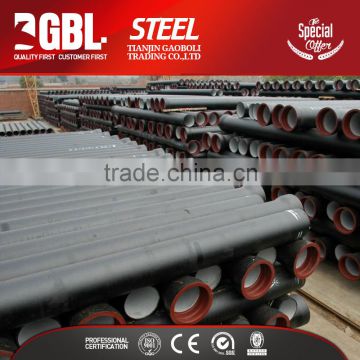 china supplier iso2531 c25 c30 c40 ductile iron plastic coated steel pipe