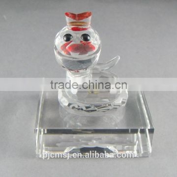 Novel Design Crystal Snake Figurine Animal Gift APM009