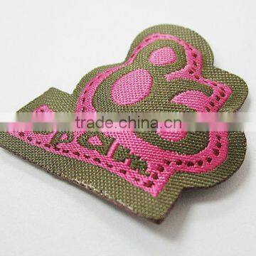 Garment Satin Woven Cotton Stuffing 3D Label