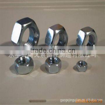 Galvanized Hex Nut DIN GB Standard Made In China