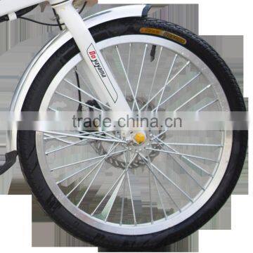 Lovely Modle Folding Electric Motorcycle With 36v 10A