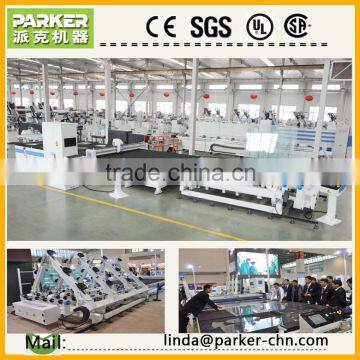 automatic laminated and float glass cutting machine / jinan parker machinery co.,ltd