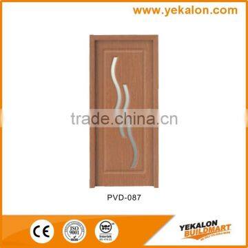 Yekalon Modern MDF door Interior Door Flush series glass entrance MDF door