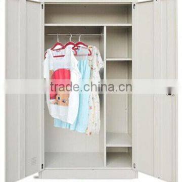 Simple design Indian bedroom steel cabinet wardrobe designs