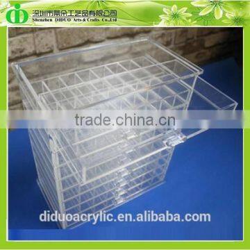 DDN-D048 Trade Assurance Shenzhen Factory 9 Drawer Wholesale Acrylic Makeup Organizer With Dividers