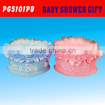 High quality non-woven fabric box for Baby Shower Gift made in china