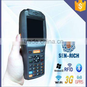 Good Quality Win CE Mobile PDA Barcode Scanner with Printer,3G,Wifi