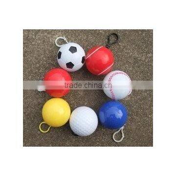 2015 Fashion Pocket Ball Rain Poncho photo-2