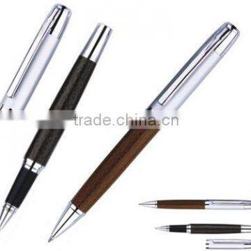 Leather metal ballpoint pen BINX2229