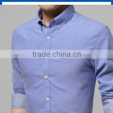 Simple formal dresses shop interior design pure cotton shirt for men