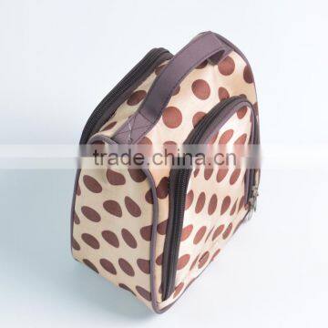 dot fashion make up organizer toilet bag