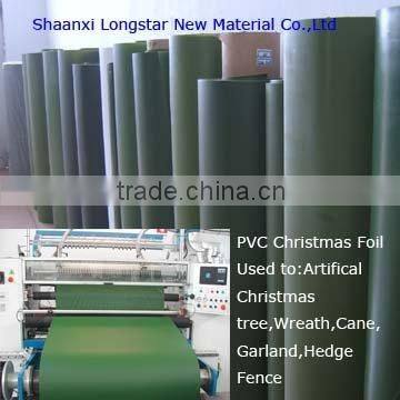 PVC Christmas Tree Film (The material of Artifical Christmas tree)