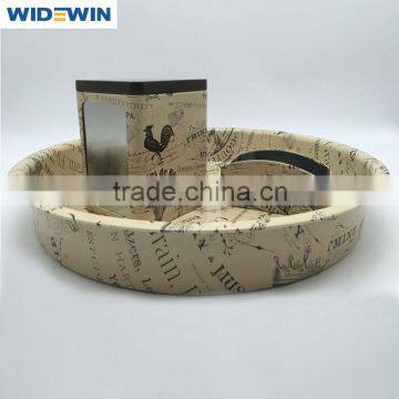Tinplate Napkin Holder Customized Printing / Metal Tissue Box photo-3