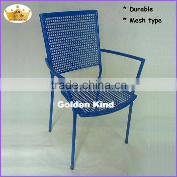 Simple and fashion metal chair for hotel family