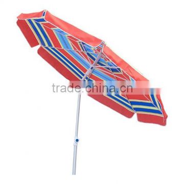 1.8M polyester alum pole camo beach umbrella