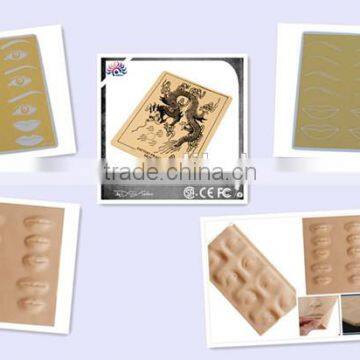 Permanent Makeup Eyebrow Practice Skin,Make up Cosmetic Tattoo Practice,Eyebrows Tattoo Practice Skin ,Fake Tattoo Practice photo-3