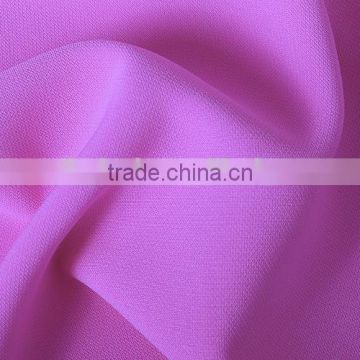 Latest dress designs print soft polyester spandex fabric for Women Dress from china supplier