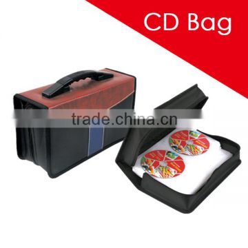 Good Quality Different Colors PVC 128 CD Bag/Case