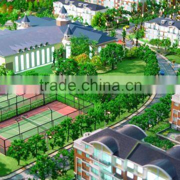 SH Model/ Villa District Building Model Maquette Maker photo-2