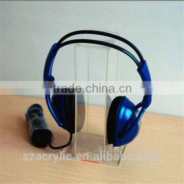 Clear Acrylic Headphone Display Stand