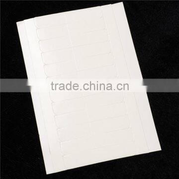 Wholesale 1 Sheets 12pcs 4cm*0.8cm CPAM SUPER HAIR TAPE Adhesive Double Side Tape for Remy Human Hair, Tools for Hair Extension