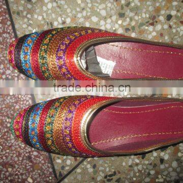 Latest 2015 Design Party Wear Women Juti Shoes design