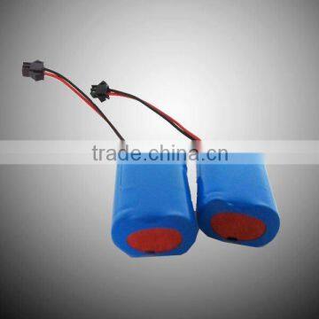 Li-ion battery pack Trustfire 16340 600mah li-ion battery pack for power tool