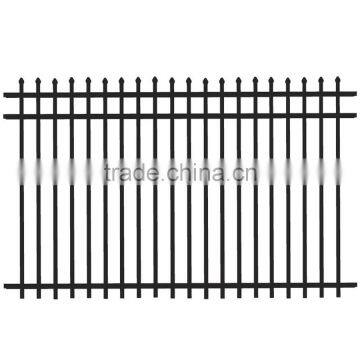 Powder coated aluminum picket fencing panel on Alibaba.com