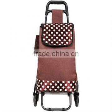 Three Wheels Laundry Shopping Cart With Chair photo-4